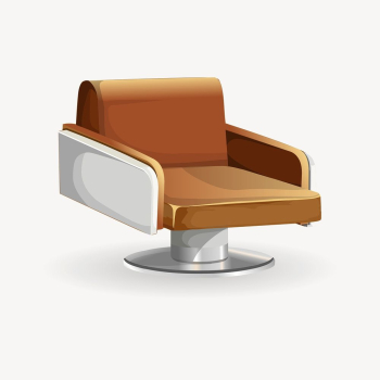 Brown modern chair collage element, | Free PSD - rawpixel Brown modern chair collage element, | Free PSD - rawpixel