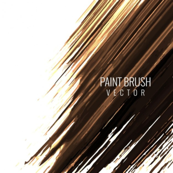 Brown paint brush background Brown paint brush background