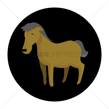 Brown pony Brown pony