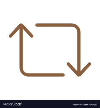 brown retweet arrows icon brown retweet arrows icon