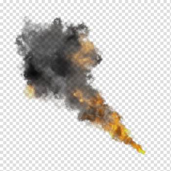 Brown smoke, Fire Smoke Flame, Smoke Flame Smoke Effect Element transparent background PNG clipart