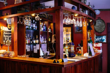 Brown Wooden Bar Brown Wooden Bar