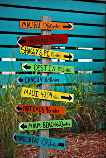 Brown Wooden Destination Arrow Guide Brown Wooden Destination Arrow Guide