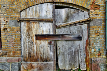 Brown Wooden Door