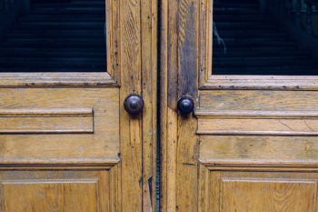 Brown Wooden Door