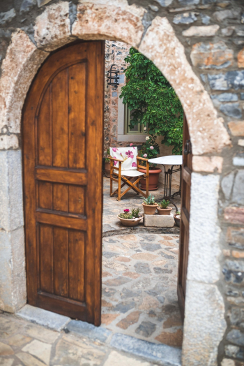 Brown Wooden Door