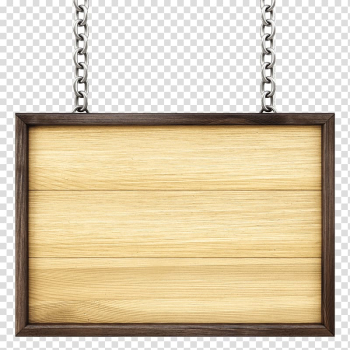 Brown wooden frame , Paper Wood Advertising Label, Wooden tag transparent background PNG clipart