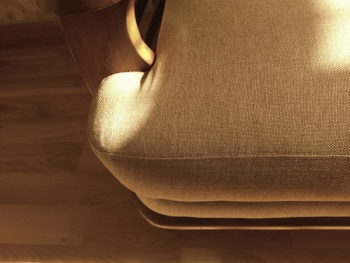 Brown Wooden Glider Chair Brown Wooden Glider Chair