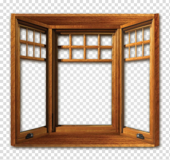 Brown wooden window, Casement window Wood Door Replacement window, Window Icon transparent background PNG clipart