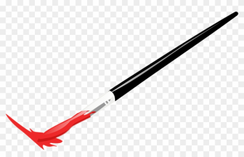 Brush Paint Artist Red Colour Strike - Artist Paint Brush Png Brush Paint Artist Red Colour Strike - Artist Paint Brush Png