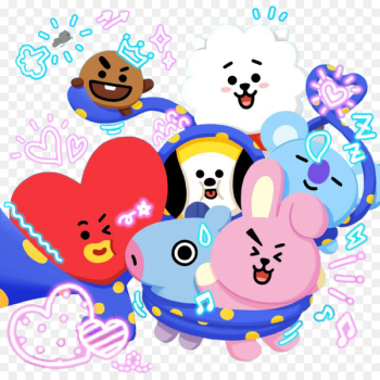 BTS K-pop The Most Beautiful Moment in Life: Young Forever Line Friends Epilogue: Young Forever - bt21 
