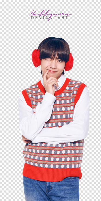 BTS LG Christmas, BTS V transparent background PNG clipart BTS LG Christmas, BTS V transparent background PNG clipart