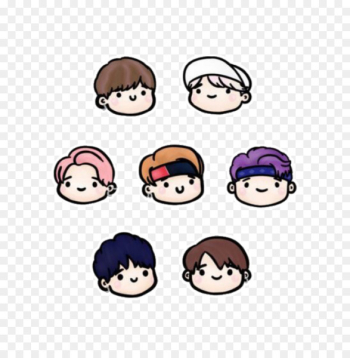BTS Not Today - Japanese Version K-pop Image - btsdrawing graphic 