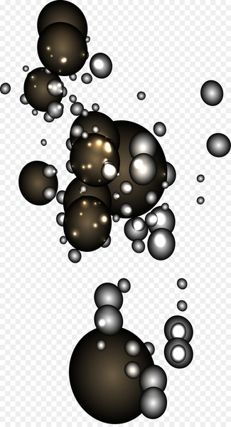Bubble Black White Designer - Little fresh black bubbles Bubble Black White Designer - Little fresh black bubbles