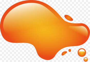 Bubble Drop Orange - Orange water droplets bubble Bubble Drop Orange - Orange water droplets bubble