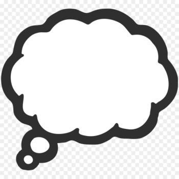 Bubble Emoji Thought Balloon Symbol - thinking man Bubble Emoji Thought Balloon Symbol - thinking man