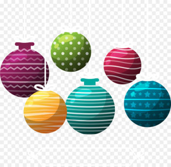Bubble Shooter Christmas Balls Christmas ornament - Cartoon Christmas Ball 