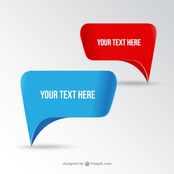 Bubble speech 3D Bubble speech 3D