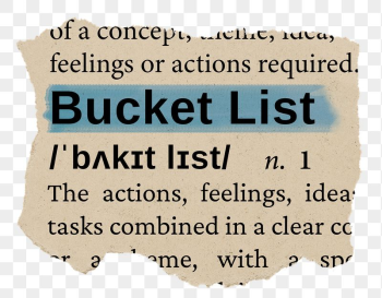 Bucket list png word sticker, | Free PNG - rawpixel Bucket list png word sticker, | Free PNG - rawpixel