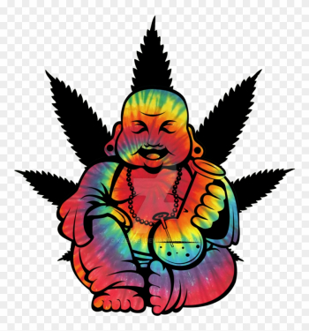 Buddha Bong By Kzenabi - Marijuana Leaf