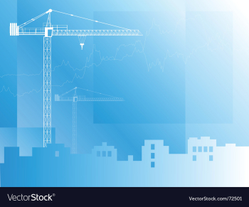 Building background vector image Building background vector image