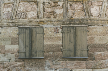          Building Wooden Shutters Free Photo     