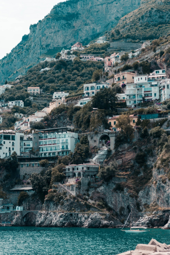 Buildings on Cliff