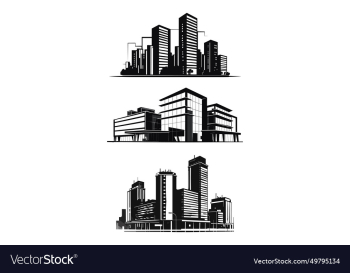 buildings silhouette