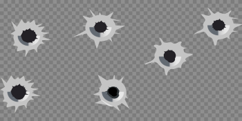 Bullet Holes Gun Shots - Free vector graphic on Pixabay