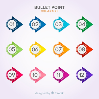 Bullet point collection