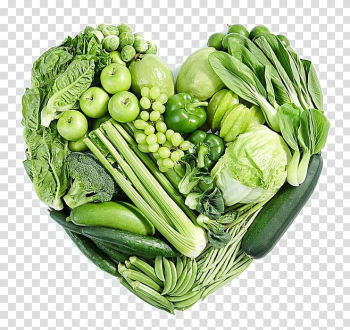 Bunch of green fruits and vegetables, Smoothie Organic food Leaf vegetable Nutrition, Love green vegetables transparent background PNG clipart