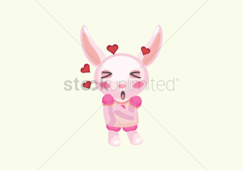 Bunny yawning Bunny yawning