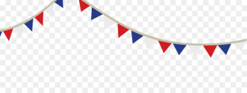 Bunting Blue Banner Clip art - Red White and Blue Bunting Blue Banner Clip art - Red White and Blue