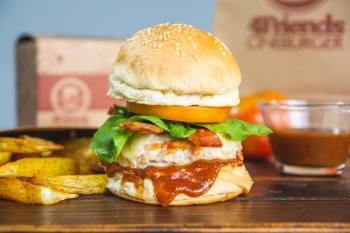 Burger and Fries Burger and Fries