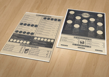 Burger Bar & Restaurant Menu - Graphic Folks