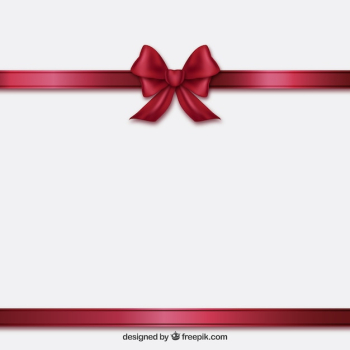 Burgundy ribbon and bow Burgundy ribbon and bow