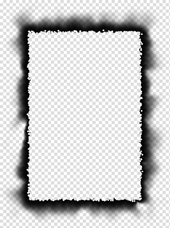 Burned Edges I s, rectangular black fade frame layout transparent background PNG clipart