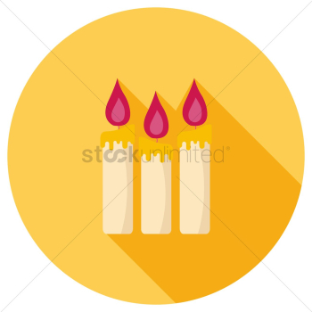 Burning candles Burning candles