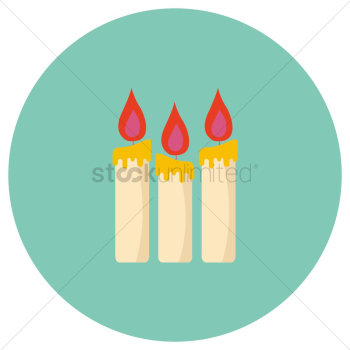 Burning candles Burning candles