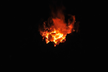 Burning Charcoal Burning Charcoal