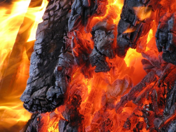 Burning Charcoal Burning Charcoal