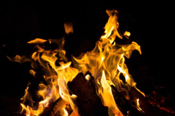 burning charcoal burning charcoal