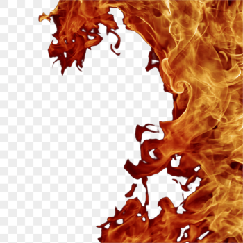 Burning flame png sticker, transparent | Free PNG - rawpixel