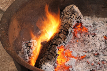 Burning Wood Burning Wood