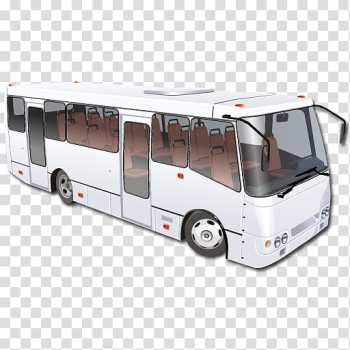 Bus Illustration, Painted white bus transparent background PNG clipart Bus Illustration, Painted white bus transparent background PNG clipart