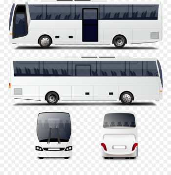 Bus Mockup Royalty-free Illustration - Vector bus 