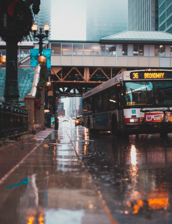 Bus On Road Bus On Road