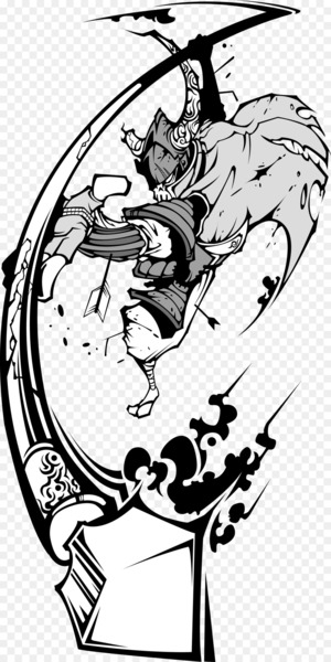 Bushi Samurai Illustration - Samurai Bushi Samurai Illustration - Samurai