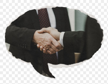 Business agreement png, handshake speech | Free PNG - rawpixel Business agreement png, handshake speech | Free PNG - rawpixel