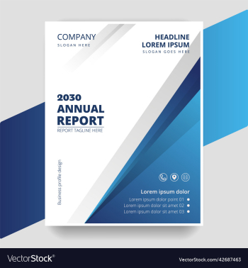 business annual report cover